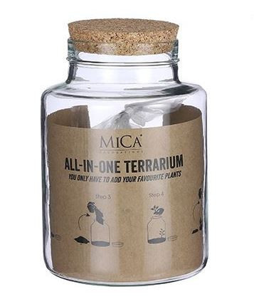 Aerarium Mica All In One, skleněné se zátkou