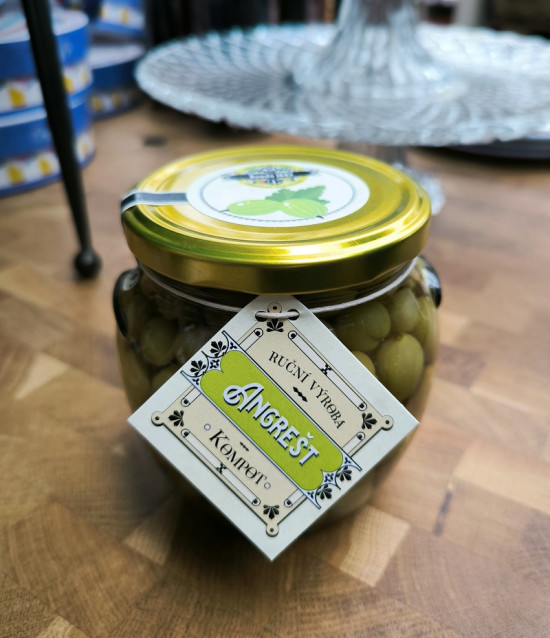 Angreštový kompot, Bouda 1883, 280 g-29076