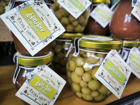 Angreštový kompot, Bouda 1883, 280 g-29078