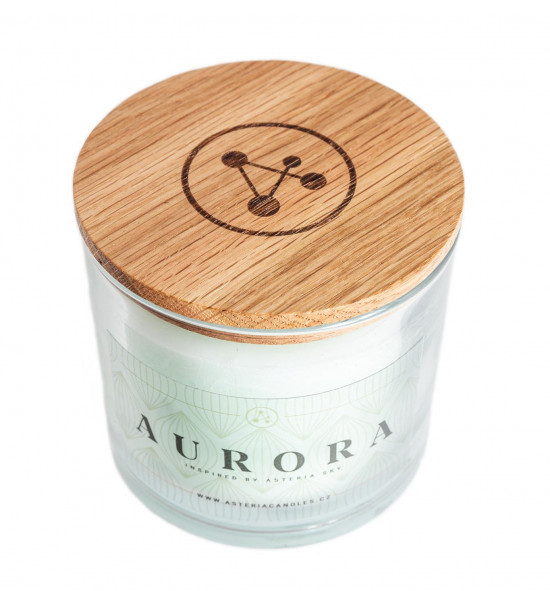 Aromatická svíčka, Asteria Candles Aurora, hoření až 40 hod-23028