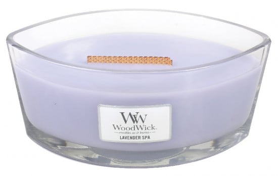 Aromatická svíčka loď, WoodWick Lavender Spa, hoření až 40 hod-723