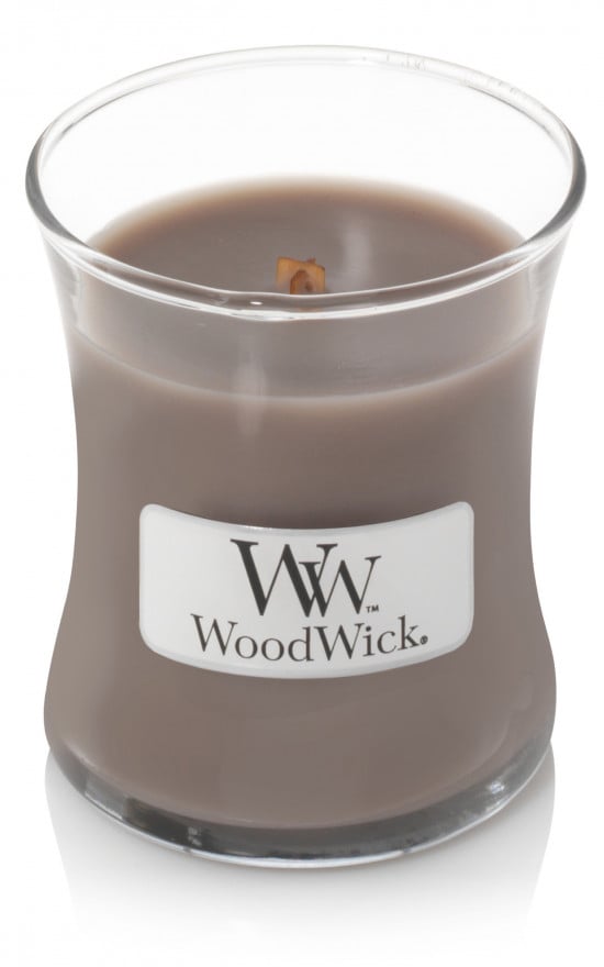 Aromatická svíčka váza, WoodWick Black Amber & Citrus, hoření až 30 hod-841