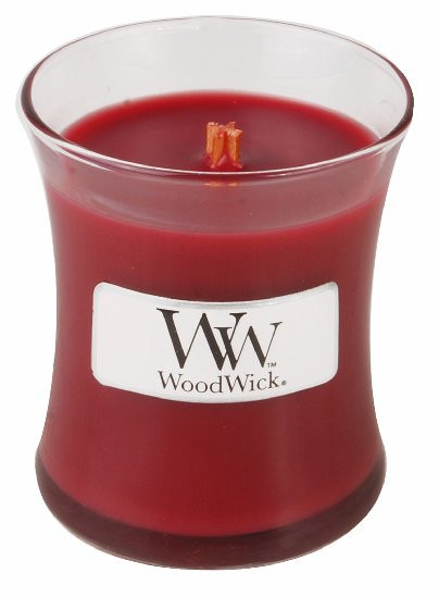 Aromatická svíčka váza, WoodWick Cinnamon Chai, hoření až 30 hod