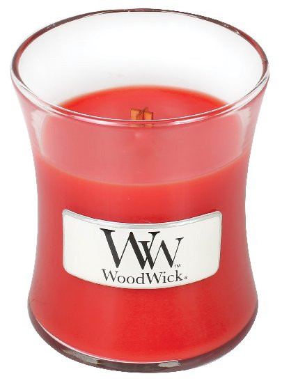 Aromatická svíčka váza, WoodWick Crimson Berries, hoření až 30 hod-154