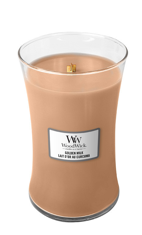 Aromatická svíčka váza, WoodWick Golden Milk, hoření až 120 hod-49