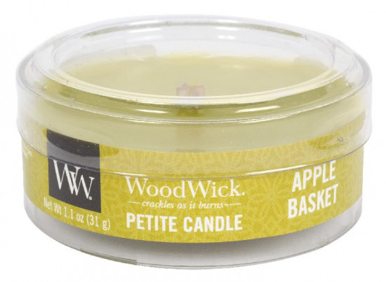 Aromatická svíčka, WoodWick Petite Apple Basket, hoření až 8 hod-4710