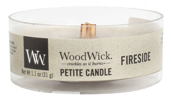 Aromatická svíčka, WoodWick Petite Fireside, hoření až 8 hod-469