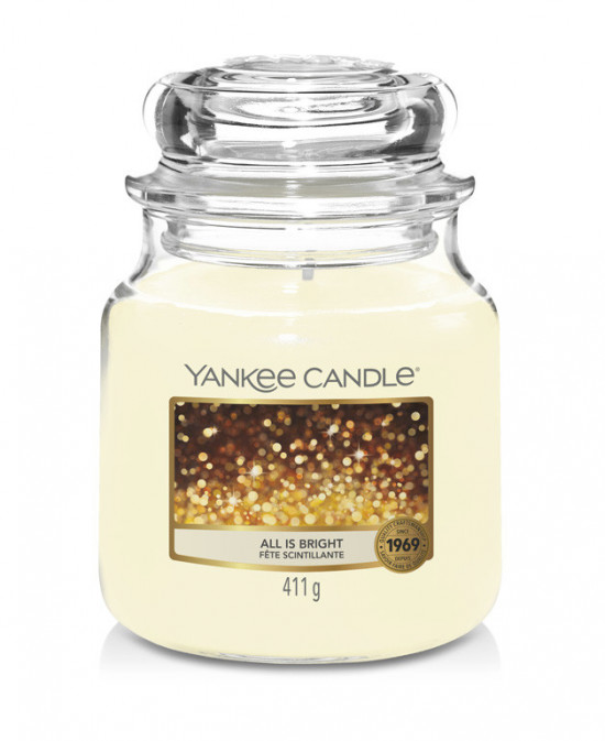 Aromatická svíčka, Yankee Candle All is Bright, hoření až 75 hod-4811