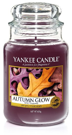 Aromatická svíčka, Yankee Candle Autumn Glow, hoření až 150 hod
