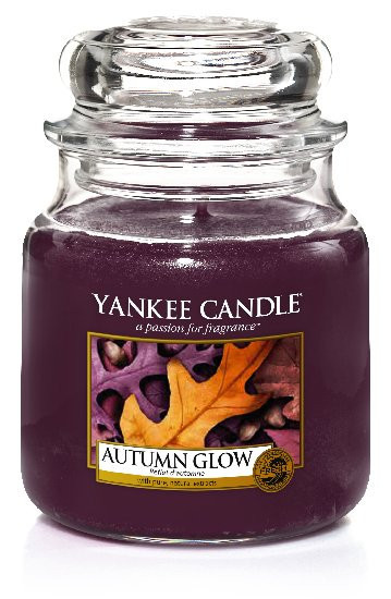 Aromatická svíčka, Yankee Candle Autumn Glow, hoření až 75 hod-488