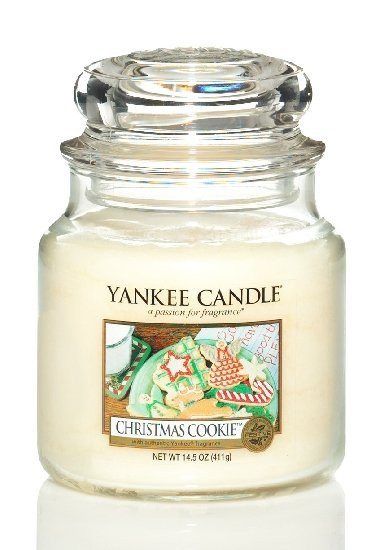 Aromatická svíčka, Yankee Candle Christmas Cookie, hoření až 75 hod-986