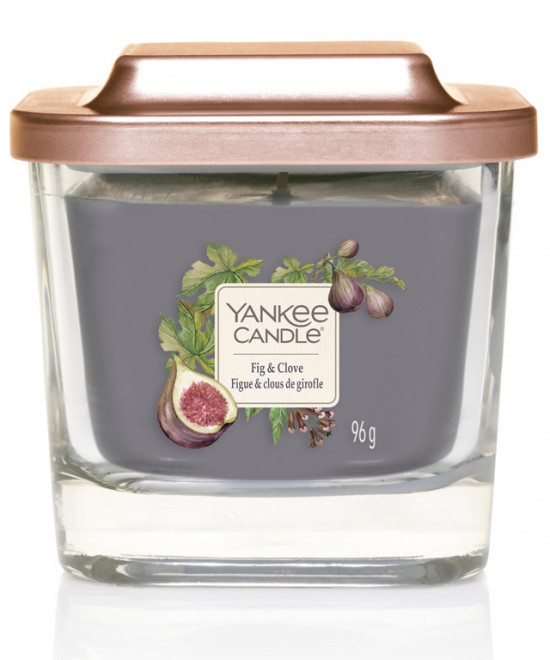 Aromatická svíčka, Yankee Candle Elevation Fig & Clove, hoření až 28 hod