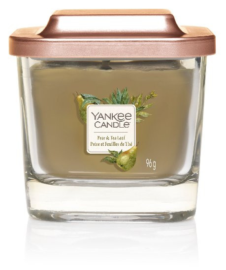 Aromatická svíčka, Yankee Candle Elevation Pear & Tea Leaf, hoření až 28 hod