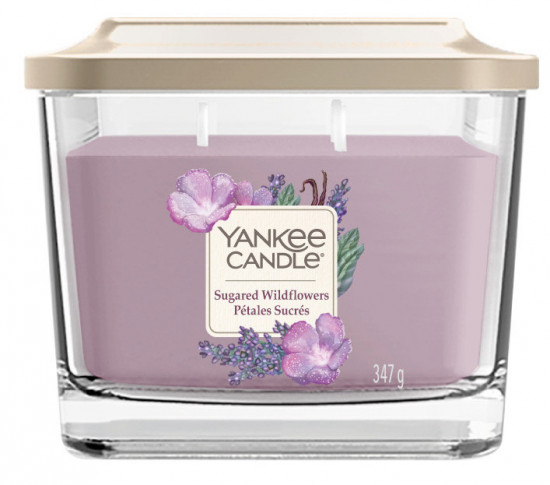 Aromatická svíčka, Yankee Candle Elevation Sugared Wildflowers, hoření až 38 hod-442