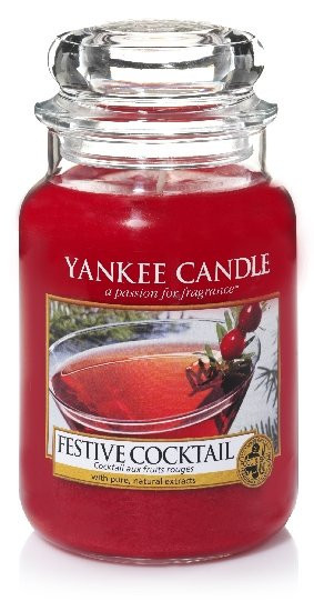Aromatická svíčka, Yankee Candle Festive Cocktail, hoření až 150 hod-4813