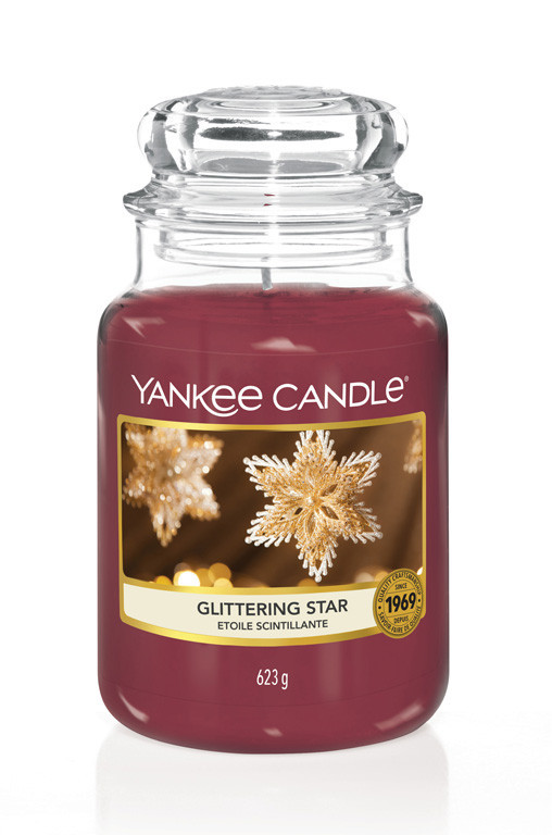 Aromatická svíčka, Yankee Candle Glittering Star, hoření až 150 hod-4842