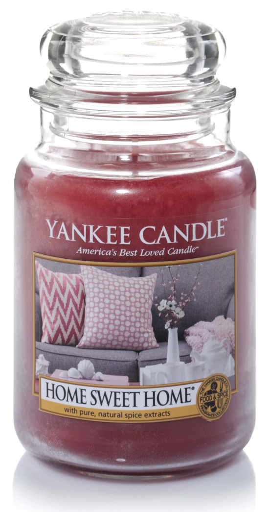 Aromatická svíčka, Yankee Candle Home Sweet Home, hoření až 150 hod