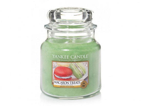 Aromatická svíčka, Yankee Candle Macaron Treats, hoření až 30 hod-1461