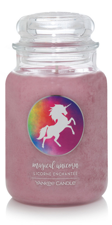 Aromatická svíčka, Yankee Candle Magical Unicorn, hoření až 150 hod-1084