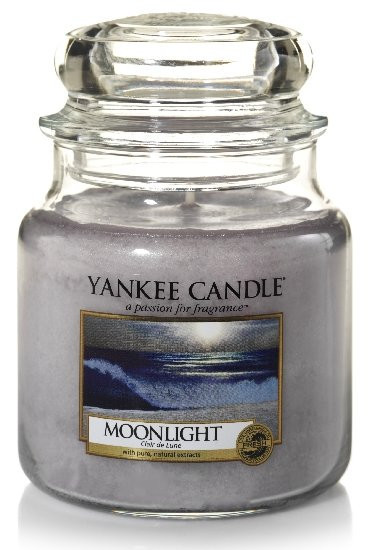 Aromatická svíčka, Yankee Candle Moonlight, hoření až 75 hod-4805