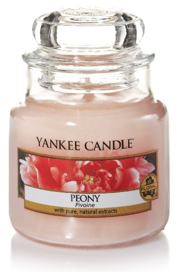 Aromatická svíčka, Yankee Candle Peony, hoření až 30 hod-1016