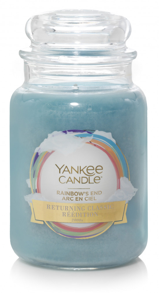 Aromatická svíčka, Yankee Candle Rainbow's End, hoření až 150 hod-4853
