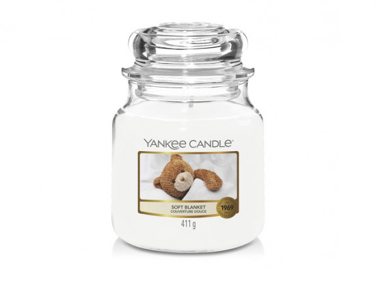 Aromatická svíčka, Yankee Candle Soft Blanket, hoření až 75 hod