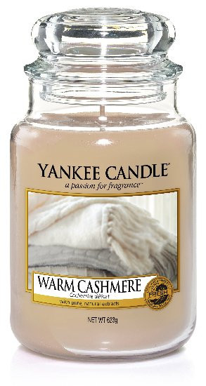 Aromatická svíčka, Yankee Candle Warm Cashmere, hoření až 150 hod-932