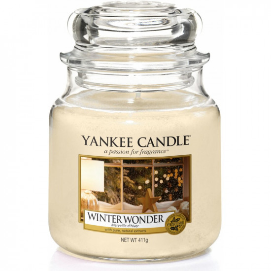 Aromatická svíčka, Yankee Candle Winter Wonder, hoření až 75 hod