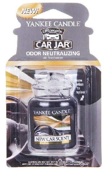 Aromatická visačka do auta, Yankee Candle New Car Scent, gelová, provonění až 4 týdny-56