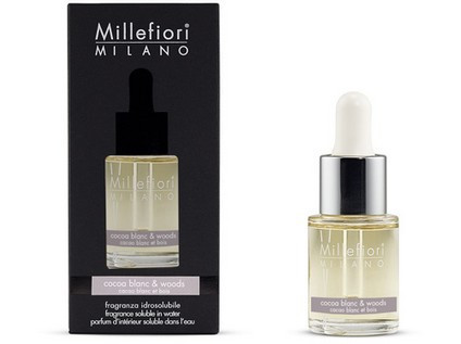 Aromatický olej, Millefiori Natural, Cocoa Blanc & Woods, 15 ml