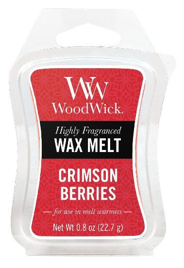 Aromatický vosk, WoodWick Crimson Berries, provonění minimálně 8 hod