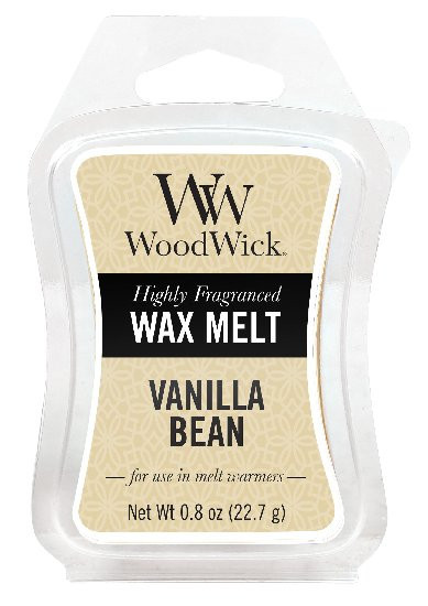 Aromatický vosk, WoodWick Vanilla Bean, provonění minimálně 8 hod