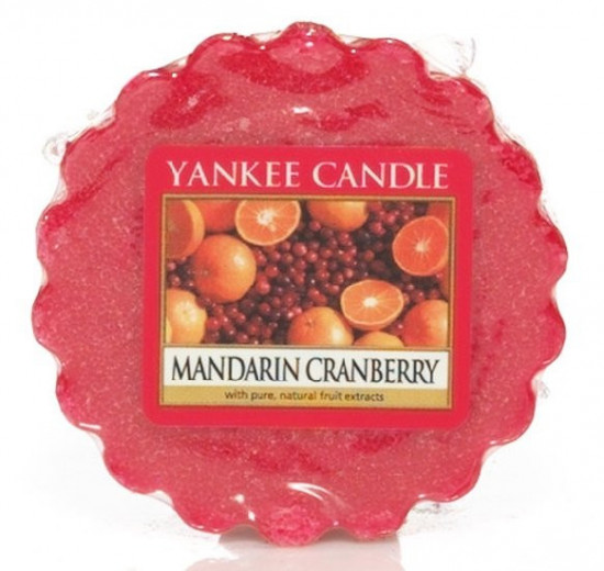 Aromatický vosk, Yankee Candle Mandarin Cranberry, provonění až 8 hod-297