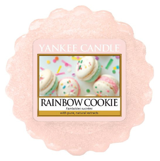 Aromatický vosk, Yankee Candle Rainbow Cookie, provonění až 8 hod