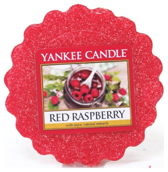 Levně Aromatický vosk, Yankee Candle Red Raspberry, provonění až 8 hod