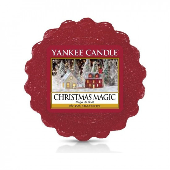 Aromatický vosk, Yankee Christmas Magic, provonění až 8 hod-15199