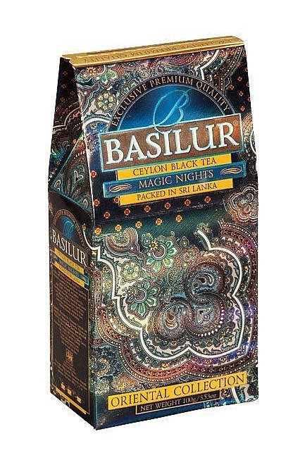 Aromatizovaný černý čaj, Basilur Orient Magic Nights, sypaný, 100 g