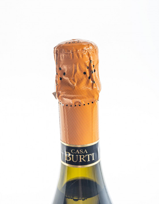 Bílé suché šumivé víno, Cantine Riondo Flute Spumante Brut Casa Burti, 11% obj., 0.75 l-8254