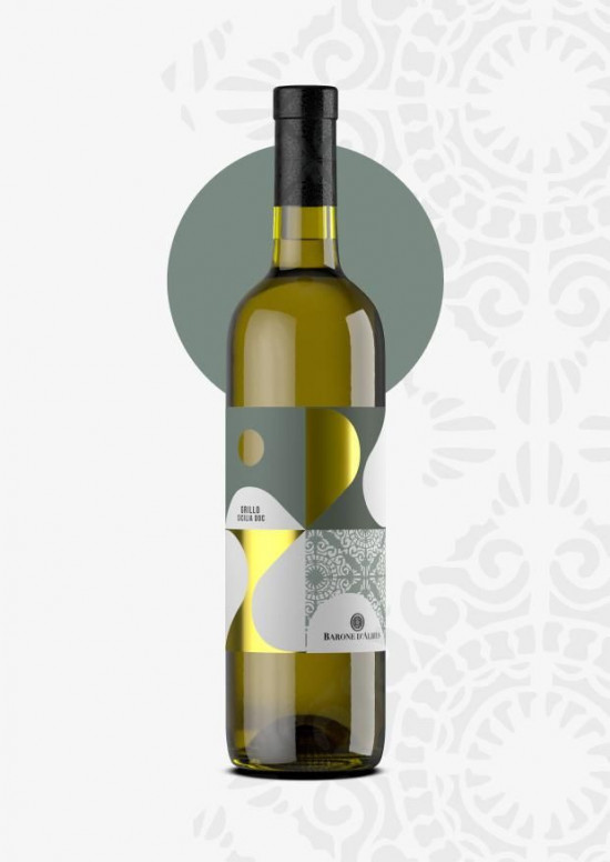 Bílé suché víno, Vinařství Mezzacorona Grillo Barone D Albius, 13% obj., 0.75 l-28866