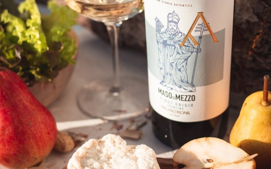 Bílé suché víno, Vinařství Mezzacorona Pinot Grigio Maso di Mezzo, 12.5% obj., 0.75 l-28858