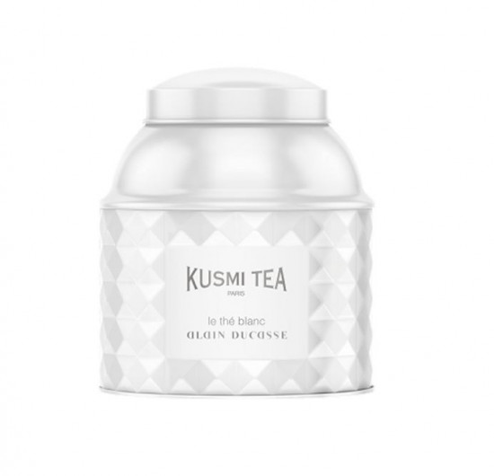 Bílý čaj, Kusmi Tea Alain Ducasse, plechová dóza, sypaný, 120 g