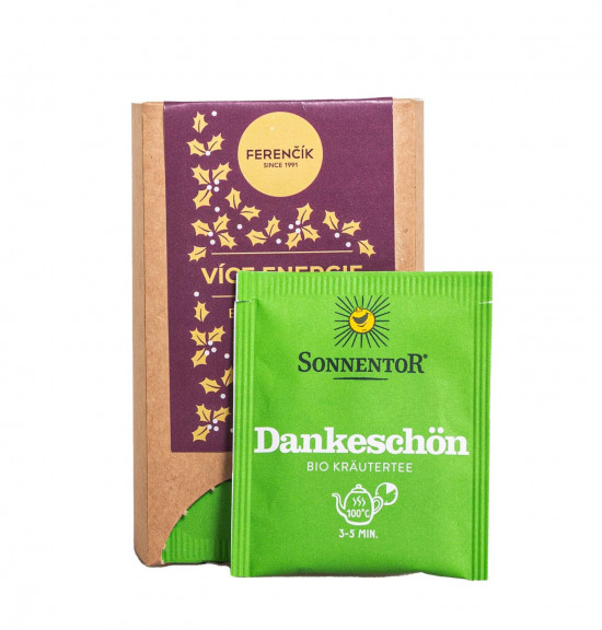 Bio bylinný čaj, Limitovaná edice Ferenčík - Více energie, porcovaný, 18 sáčků-16150