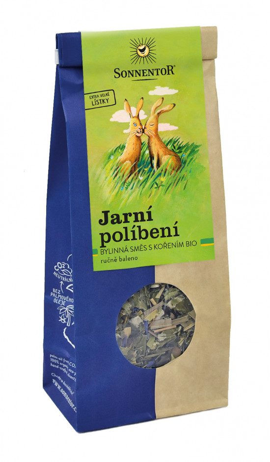 BIO bylinný čaj, Sonnentor Jarní políbení, sypaný, 80 g-2174