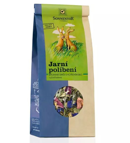 BIO bylinný čaj, Sonnentor Jarní políbení, sypaný, 80 g