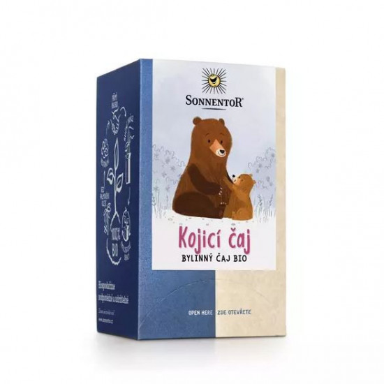 BIO bylinný čaj, Sonnentor Kojící čaj, porcovaný, 18 sáčků