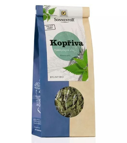 BIO bylinný čaj, Sonnentor Kopřiva, Urtica spp., sypaný, 50 g