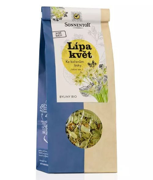 BIO bylinný čaj, Sonnentor Lípa květ, Tilia spp., sypaný, 35 g