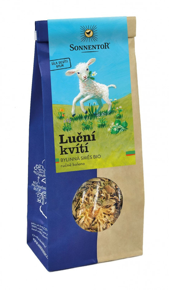 BIO bylinný čaj, Sonnentor Luční kvítí - devatero bylin, sypaný, 60 g-2284