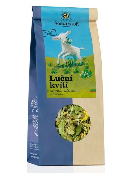 BIO bylinný čaj, Sonnentor Luční kvítí - devatero bylin, sypaný, 60 g
